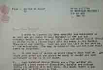 Condolence Letter Lt Col SC Rawat 10 December, 1971